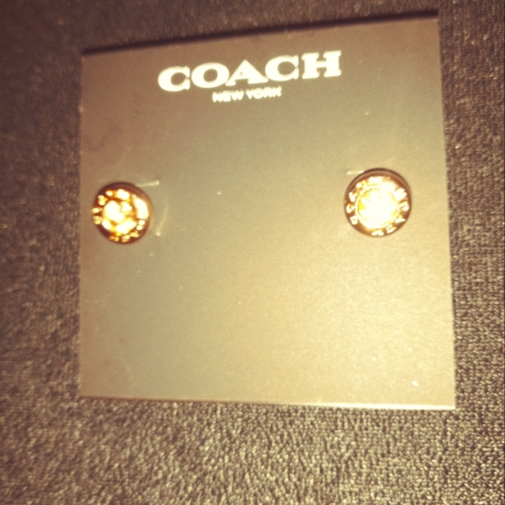 Coach Gold Earrings